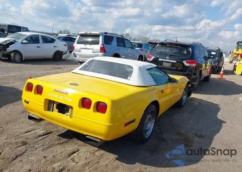 1993 Chevrolet Corvette from USA, damaged, VIN 1G1YY33P3P5105871
